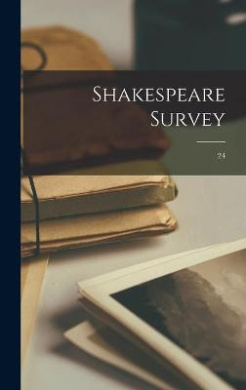 Shakespeare Survey; 24 cover