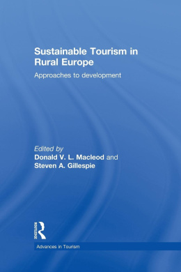 Sustainable Tourism in Rural Europe: Approaches to Development cover