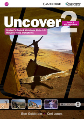 Uncover Level 2 Combo A with Online Workbook and Online Practice (Uncover) cover