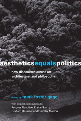Aesthetics Equals Politics: New Discourses across Art, Architecture, and Philosophy cover