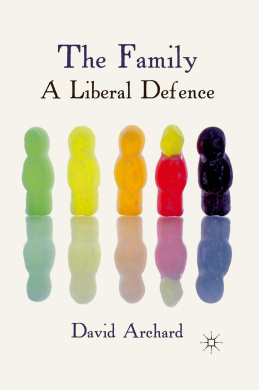 The Family: A Liberal Defence cover