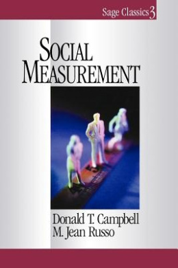 Social Measurement (Sage Classics) cover