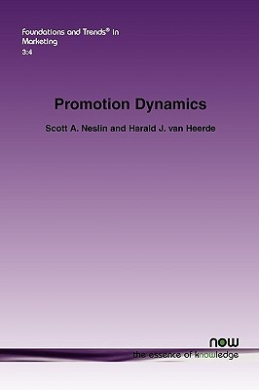 Promotion Dynamics (Foundations and Trends (R) in Marketing) cover
