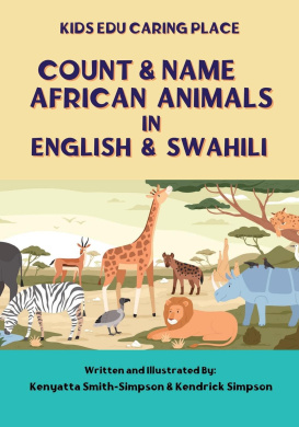 Count & Name African Animals in English & Swahili cover