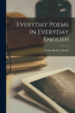 Everyday Poems in Everyday English cover