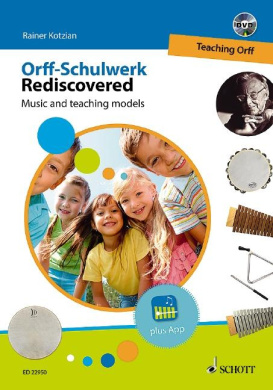 Orff-Schulwerk Rediscovered - Teaching Orff: Music and Teaching Models Book/DVD cover